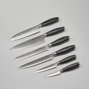 GourmetTings store knivsæt med knivholder