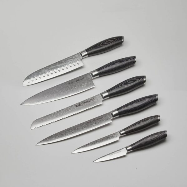 GourmetTings store knivsæt med knivholder